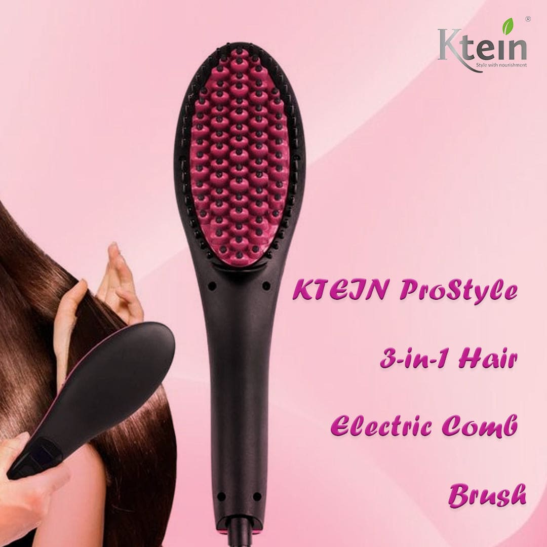 heated straightening comb