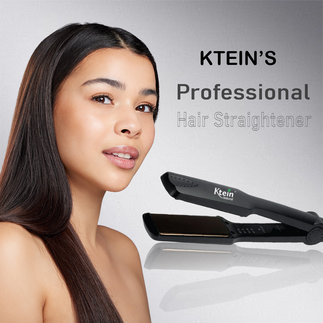 Ktein 40W Instant Heat Flat Iron – Ionic & Ozone Technology with Thermo Balance, Temperature Control, and High-Resistance Plates