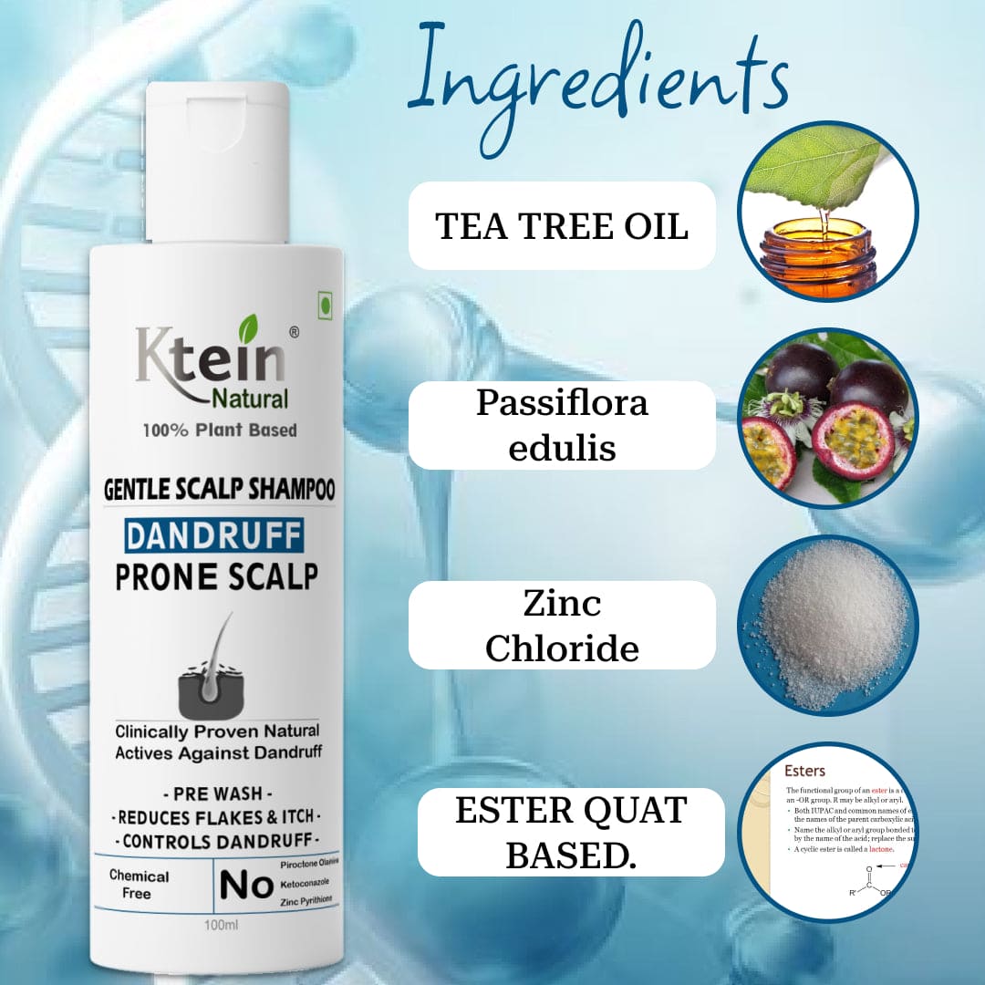 Ktein Natural 100% Plant Based Gentle Scalp Shampoo Prone Scalp – Ktein ...