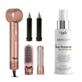 Ktein Hair Styling Combo | Extra Shine Heat Protection Spray - 100ml & 5-in-1 Pro Hot Air Styler
