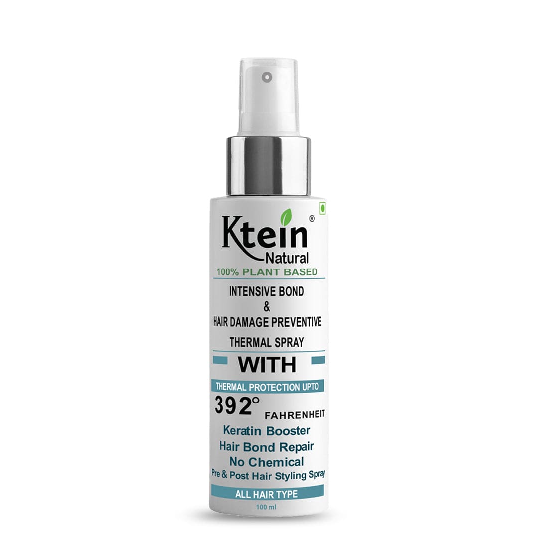 Ktein's Ultimate Triple Bond Hair Rescue Spray - 100ml | Heat Protection, Triple Bond Repair, Triple-Layered with Keratin Infusion| Revitalize, Strengthen, Style for Radiant, Healthy Tresses! - Ktein Cosmetics By Ktein Biotech Private Limited