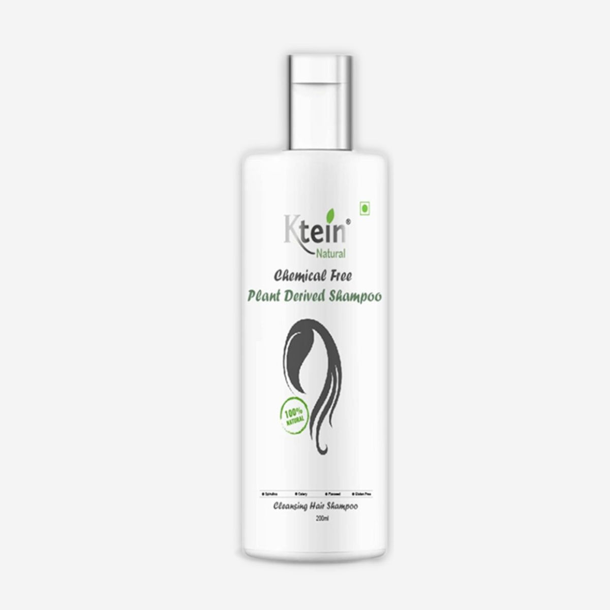 Chemical Free Plant Derived Shampoo - 200ml – Ktein Cosmetics