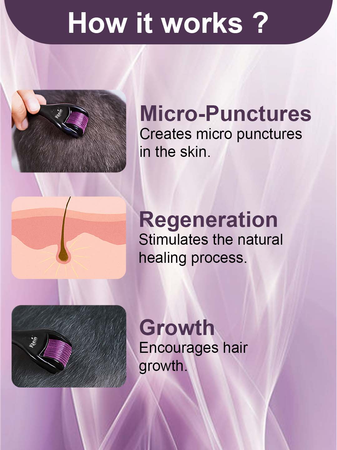 Professional Derma Roller System (540 Needles)