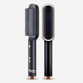 Hair Straightener Brush: Effortless Styling, Fast Heating, Anti-Scald. Achieve Salon-Quality.