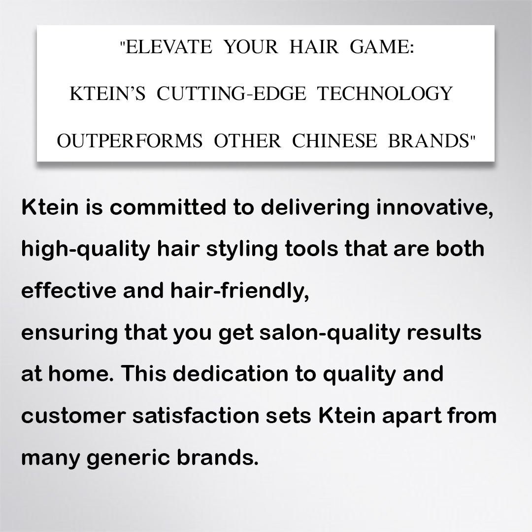 Ktein 40W Instant Heat Flat Iron – Ionic & Ozone Technology with Thermo Balance, Temperature Control, and High-Resistance Plates