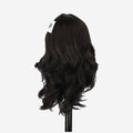 Ktein Women's Synthetic Step Cut Wig - Natural Look & Feel (Dark Brown) 66mm