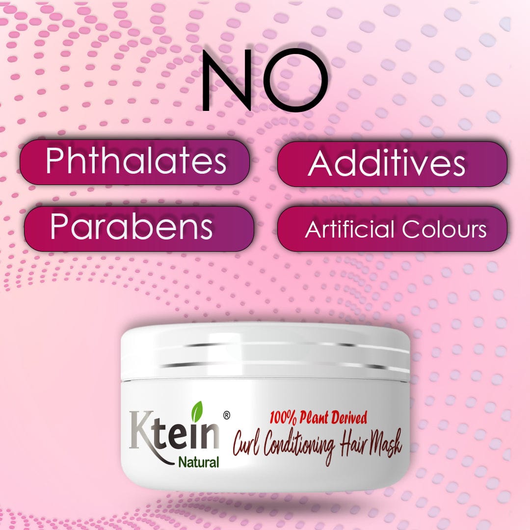 Ktein 100% Plant Derived Natural Curl Conditioning Hair Mask (200g) - Ktein Cosmetics By Ktein Biotech Private Limited