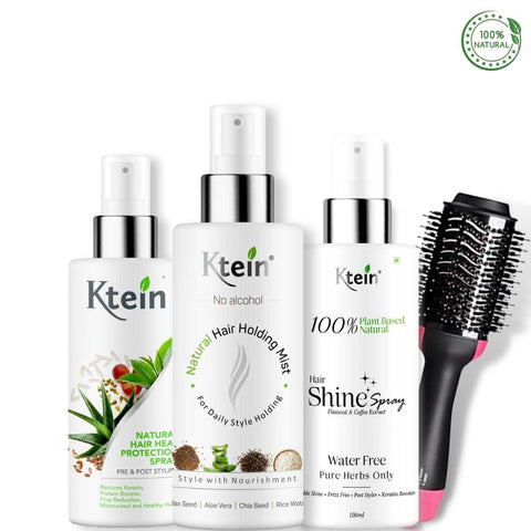Ktein Natural Hair Styling Kit - Ktein Cosmetics By Ktein Biotech Private Limited