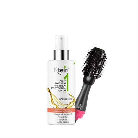 Ktein Hair Brush with All in 1 Heat Protection - Ktein Cosmetics By Ktein Biotech Private Limited