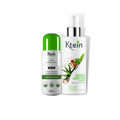 Ktein Natural Detox Dry Shampoo Powder with Natural Hair Heat Protection Spray - Ktein Cosmetics By Ktein Biotech Private Limited